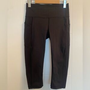 LULULEMON-  Mind Over Miles Crop (17" )